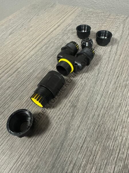 GREENWAYCS M685-U IP68 5 Pin 8-12mm Y Ek Mufu