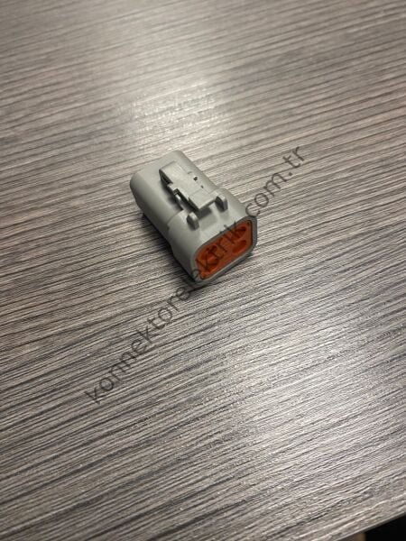 TE CONNECTIVITY DT06-4S 4 Pin Dişi Kontaklı Kablo Tipi Deutsch Konnektör