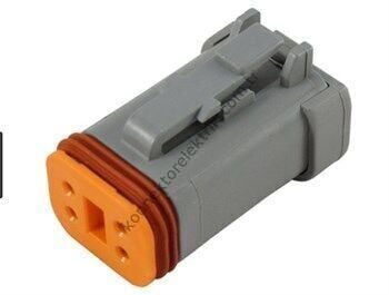 TE CONNECTIVITY DT06-4S 4 Pin Dişi Kontaklı Kablo Tipi Deutsch Konnektör