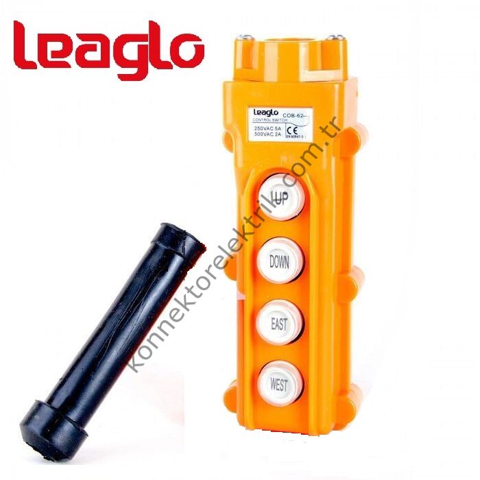 LEAGLO  COB-62  COB-6 Serisi Tek Hızlı Vinç Kumanda Butonu
