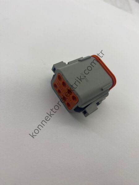 TE CONNECTIVITY DT06-8S 8 Pin Dişi Kontaklı Kablo Tipi Deutsch Konnektör