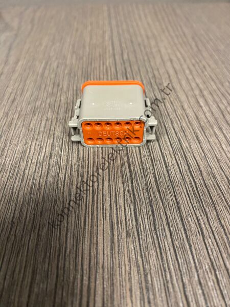 TE CONNECTIVITY DT06-12S 12 Pin Dişi Kontaklı Kablo Tipi Deutsch Konnektör