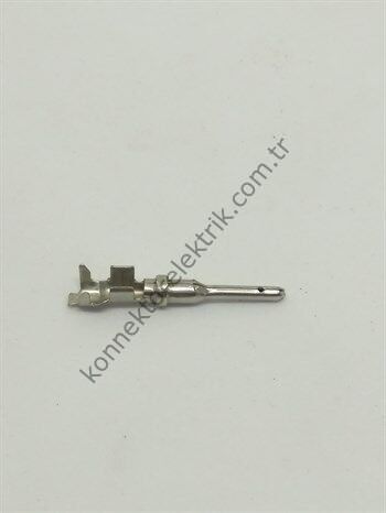TE CONNECTIVITY 1060-16-0122 16 AWG Deutsch Ezmeli - Sıkmalı (Stamped & Formed) Erkek Pin Konnektör Kontağı