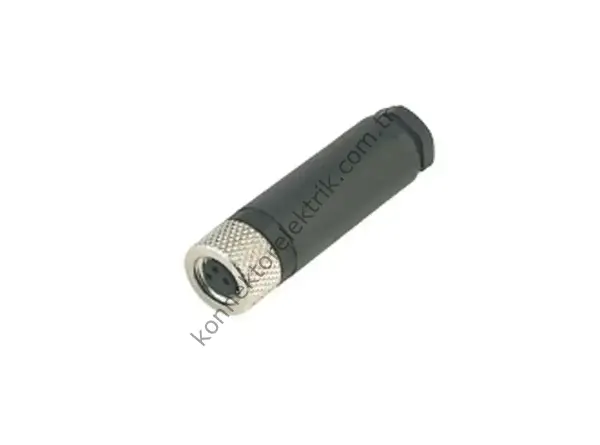 SELİ M8  3 Pin Dişi Kablo Tipi Seyyar Konnektör