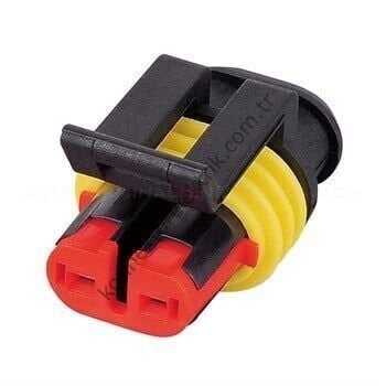 TE CONNECTIVITY Superseal 282080-1 2 Pin Dişi Kablo Tipi Konnektör