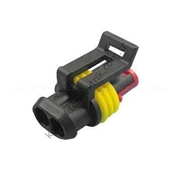 TE CONNECTIVITY Superseal 282080-1 2 Pin Dişi Kablo Tipi Konnektör