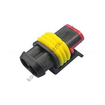 TE CONNECTIVITY Superseal 282080-1 2 Pin Dişi Kablo Tipi Konnektör