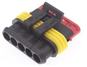 TE CONNECTIVITY Superseal 282089-1 5 Pin Dişi Kontaklı Kablo Tipi Konnektör