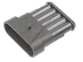 TE CONNECTIVITY Superseal 282107-1 5 Pin Erkek Kontaklı Kablo Tipi Konnektör