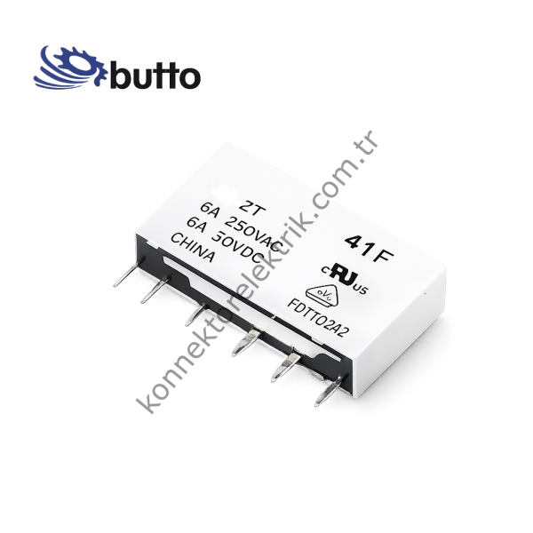 BUTTO 41F/230 PLC-230R 220V AC Slim Röle