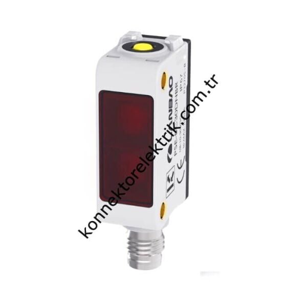 LANBAO PSET Serisi M8 Konnektörlü Cisimden Yansımalı NPN Çıkışlı DC Fotosel