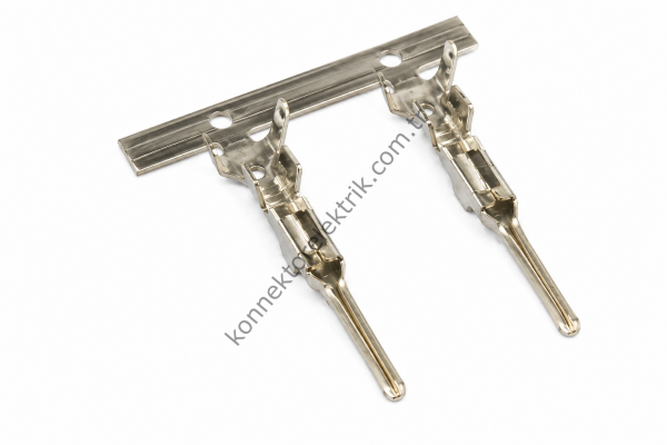 TE CONNECTIVITY Superseal 282109-1 16 AWG Ezmeli - Sıkmalı (Stamped & Formed) Erkek Pin Konnektör Kontağı