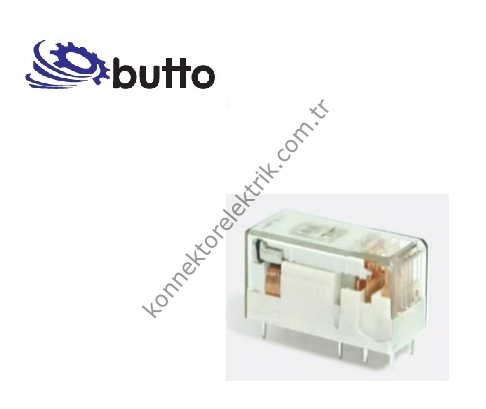 BUTTO 14F-1P/16.024DC (40.51.16-024DC) Tek Kontak 1x16A 24V DC  Röle