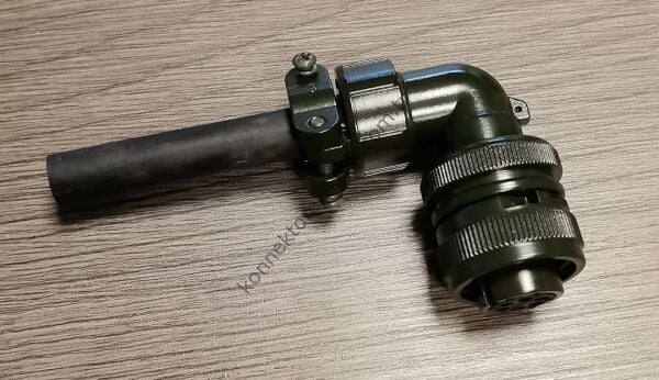 HZ CONNECTORS MS3108F 14S-6S 6 Pin Metal Kasa 90° Açılı Kablo Tipi Dişi Askeri Konnektör