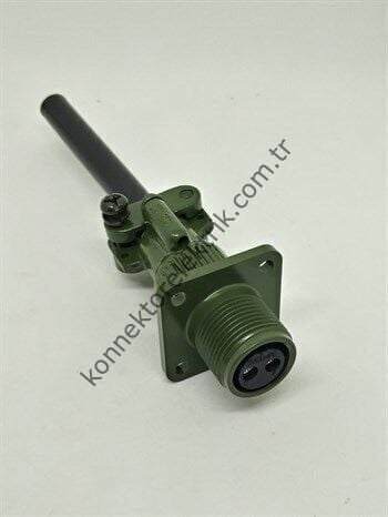 HZ CONNECTORS MS3100E 10SL-4S 2 Pin Karşıt Kablo Tipi Dişi Askeri Konnektör