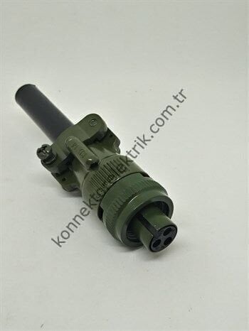 HZ CONNECTORS MS3106F 10SL-3S 3 Pin Kablo Tipi Dişi Askeri Konnektör