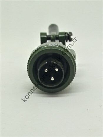 HZ CONNECTORS MS3106F 10SL-3P 3 Pin Kablo Tipi Erkek Askeri Konnektör
