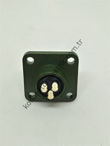 HZ CONNECTORS MS3102E 10SL-3S 3 Pin Panel Tipi Dişi Askeri Konnektör