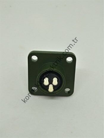HZ CONNECTORS MS3102E 10SL-3P 3 Pin Panel Tipi Erkek Askeri Konnektör