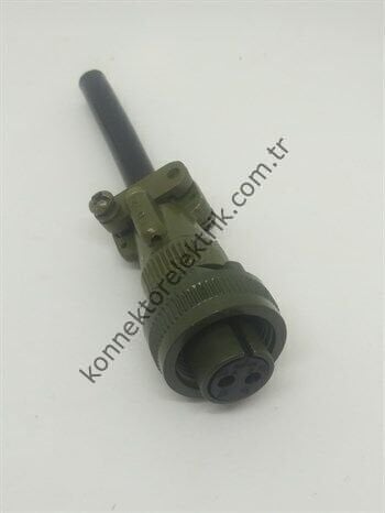 MS3106F 12S-3S Kablo Tipi Askeri Konnektör