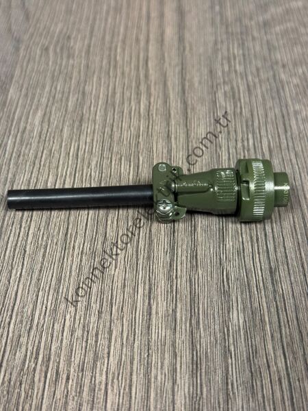 KUKDONG MS3106F 12S-3S 2 Pin Metal Kasa Kablo Tipi Dişi Askeri Konnektör
