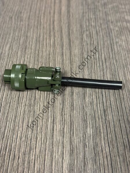 KUKDONG MS3106F 12S-3S 2 Pin Metal Kasa Kablo Tipi Dişi Askeri Konnektör