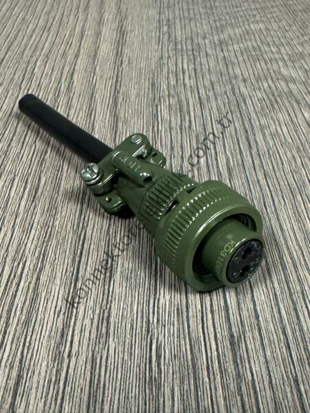 KUKDONG MS3106F 12S-3S 2 Pin Metal Kasa Kablo Tipi Dişi Askeri Konnektör