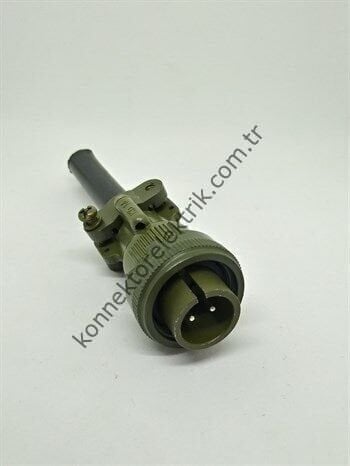 KUKDONG MS3106F 14S-9P 2 Pin Metal Kasa Kablo Tipi Erkek Askeri Konnektör