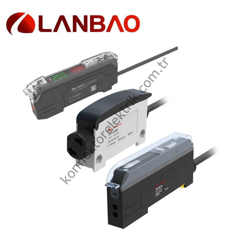 LANBAO Analog DC Fiber Optik Amfi