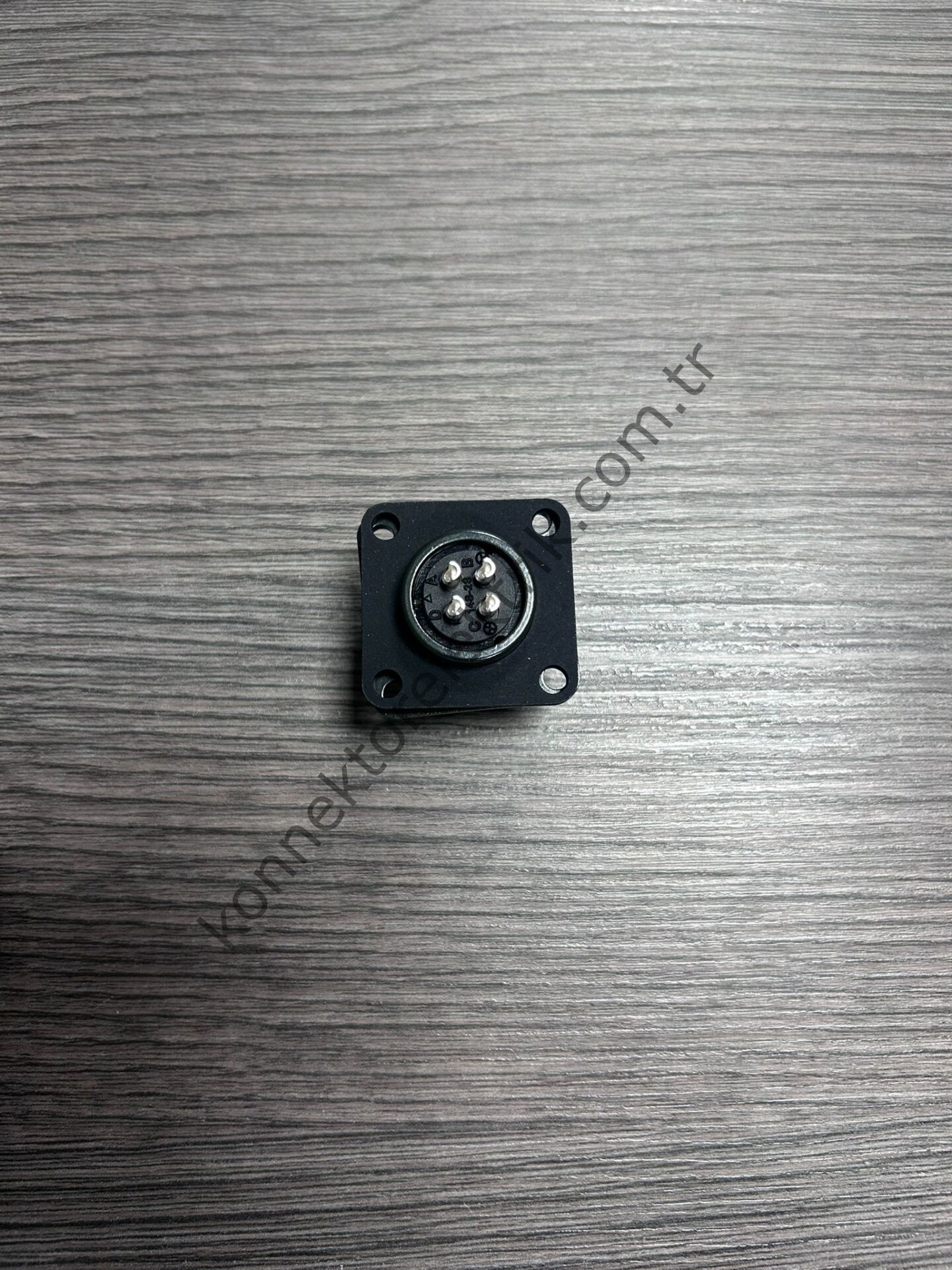 HZ CONNECTORS MS3102E 14S-2S 4 Pin Metal Kasa Panel Tipi Dişi Askeri Konnektör