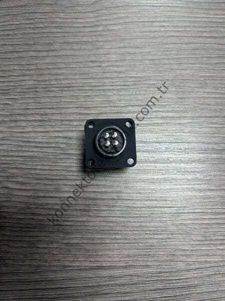 HZ CONNECTORS MS3102E 14S-2S 4 Pin Metal Kasa Panel Tipi Dişi Askeri Konnektör