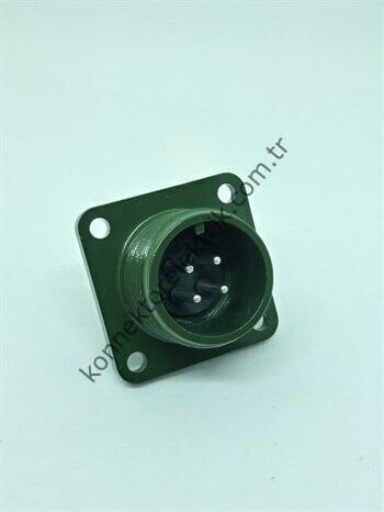 HZ CONNECTORS MS3102E 14S-2P 4 Pin Panel Tipi Erkek Askeri Konnektör