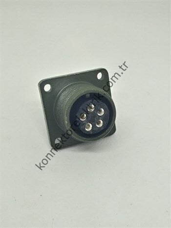 HZ CONNECTORS MS3102E 14S-5S 5 Pin Panel Tipi Dişi Askeri Konnektör