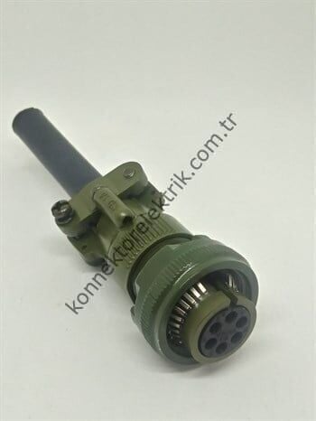 HZ CONNECTORS MS3106F 14S-6S 6 Pin Kablo Tipi Dişi Askeri Konnektör