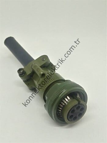 HZ CONNECTORS MS3106F 14S-6S 6 Pin Kablo Tipi Dişi Askeri Konnektör