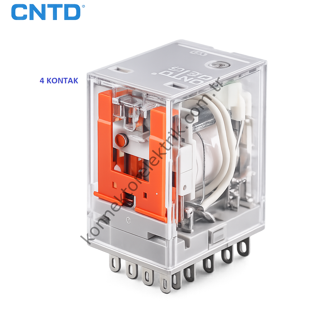 CNTD CKE-4CS-730 (55.34-220AC) 4x3A Ledli 220VAC Röle
