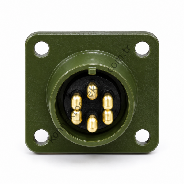HZ CONNECTORS MS3102E 14S-6P 6 Pin Panel Tipi Erkek Askeri Konnektör