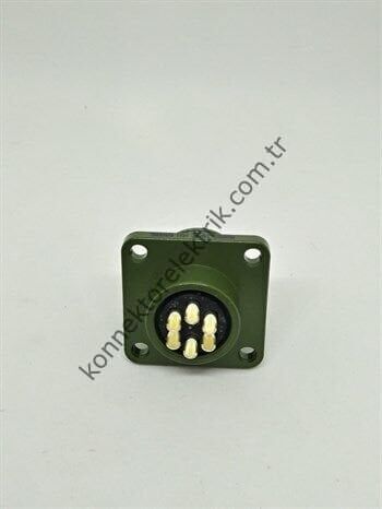 HZ CONNECTORS MS3102E 14S-6P 6 Pin Panel Tipi Erkek Askeri Konnektör
