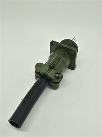 KUKDONG MS3100E 14S-6P 6 Pin Metal Kasa Karşıt Kablo Tipi Erkek Askeri Konnektör