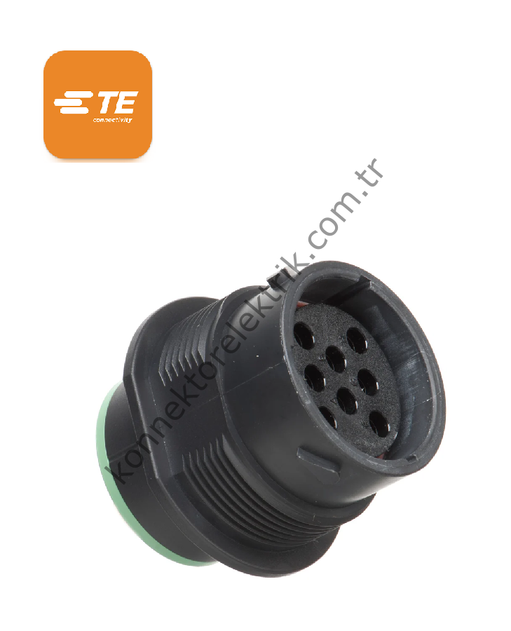 HDP24-18-8SN 8 PİNLİ PANEL TİPİ DİŞİ KONNEKTÖR