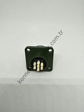 KUKDONG MS3102E 14SA-7S 7 Pin Metal Kasa Panel Tipi Dişi Askeri Konnektör