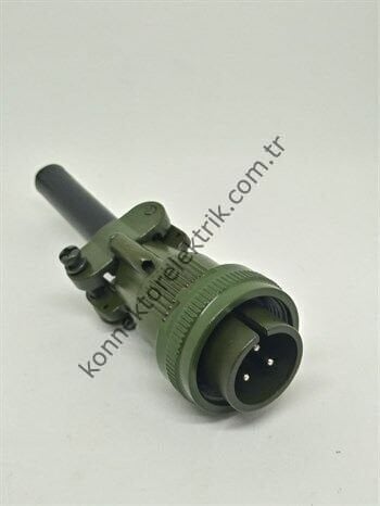 KUKDONG MS3106F 16S-5P 3 Pin Metal Kasa Kablo Tipi Erkek Askeri Konnektör