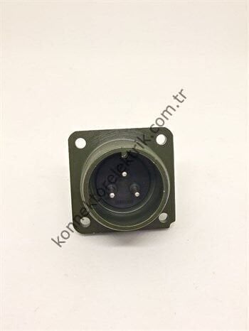 KUKDONG MS3102E 16S-5P 3 Pin Metal Kasa Panel Tipi Erkek Askeri Konnektör