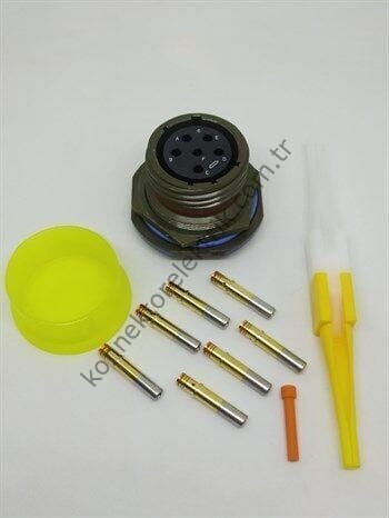 AMPHENOL D38999/24WE6SB MIL-DTL-38999 Panel Tipi Dişi Askeri Konnektör