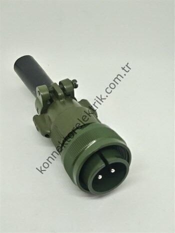 KUKDONG MS3106F 18-3P 2 Pin Metal Kasa Kablo Tipi Erkek Askeri Konnektör