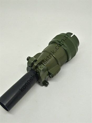 KUKDONG MS3106F 18-3P 2 Pin Metal Kasa Kablo Tipi Erkek Askeri Konnektör