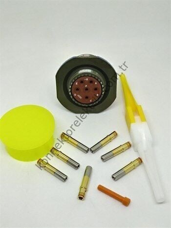 AMPHENOL D38999/24WE6SA MIL-DTL-38999 Panel Tipi Dişi Askeri Konnektör