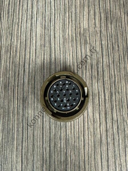 AMPHENOL PT06E-14-19S-SR 19 Pin Metal Kasa Bayonet Kablo Tipi Dişi Askeri Konnektör