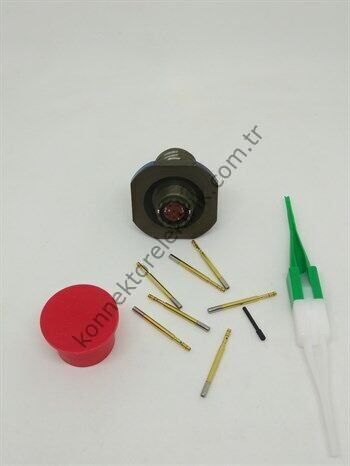 AMPHENOL D38999/24WA35SA MIL-DTL-38999 Panel Tipi Dişi Askeri Konnektör