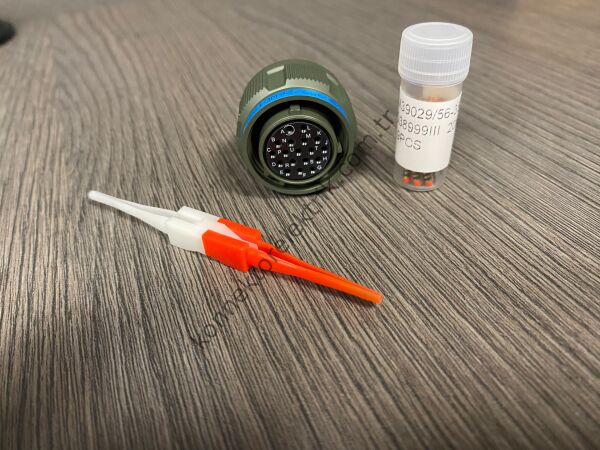AMPHENOL D38999/26WD18SN (MIL-DTL) 18 Pin Kablo Tipi Dişi Askeri Konnektör